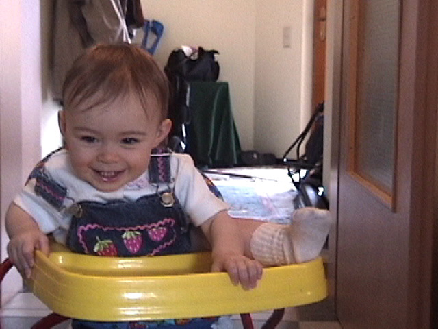 I can walk too!