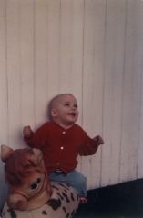 Baby Eric on Fab Horse3 c 1969